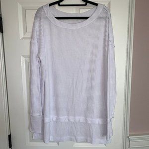 Free People Tunic Thermal Long Sleeve Top